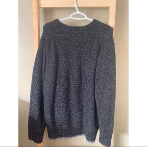 Roots Grey and White Sweater